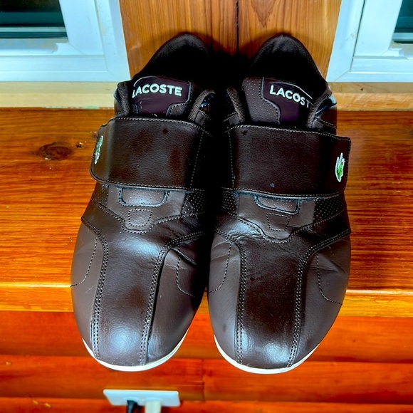 Lacoste Sport shoes for men brown color size 11.5”. Inches - Picture 8 of 12
